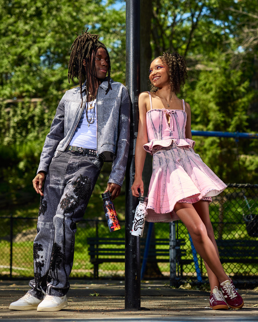 SPRAYGROUND® WATER BOTTLE DOODLE WATER BOTTLE