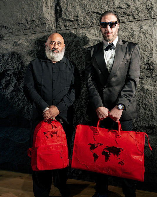 SPRAYGROUND® BACKPACK JAMES GLOBAL RED CHATEAU BACKPACK