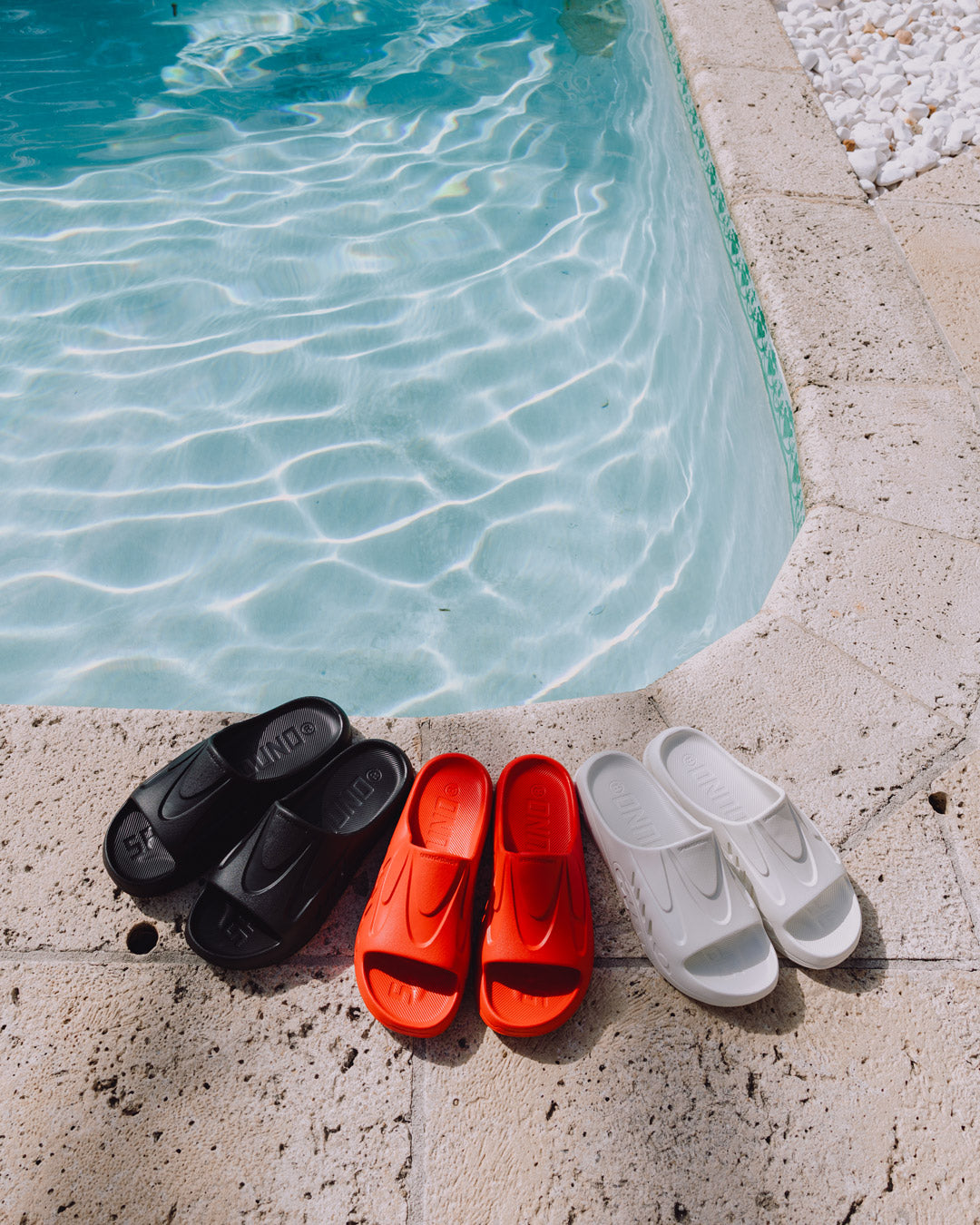 SPRAYGROUND® FOOTWEAR SHARKSLIDE: BLACK