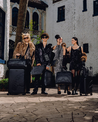 SPRAYGROUND® LUGGAGE THE GHOST MAISON SHARKITECTURE FULL-SIZE LUGGAGE