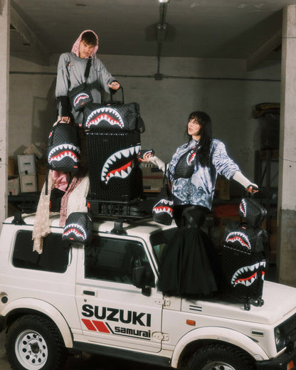 SPRAYGROUND® BACKPACK SHARKS IN PARIS BALLOON BLACK SAVAGE BACKPACK