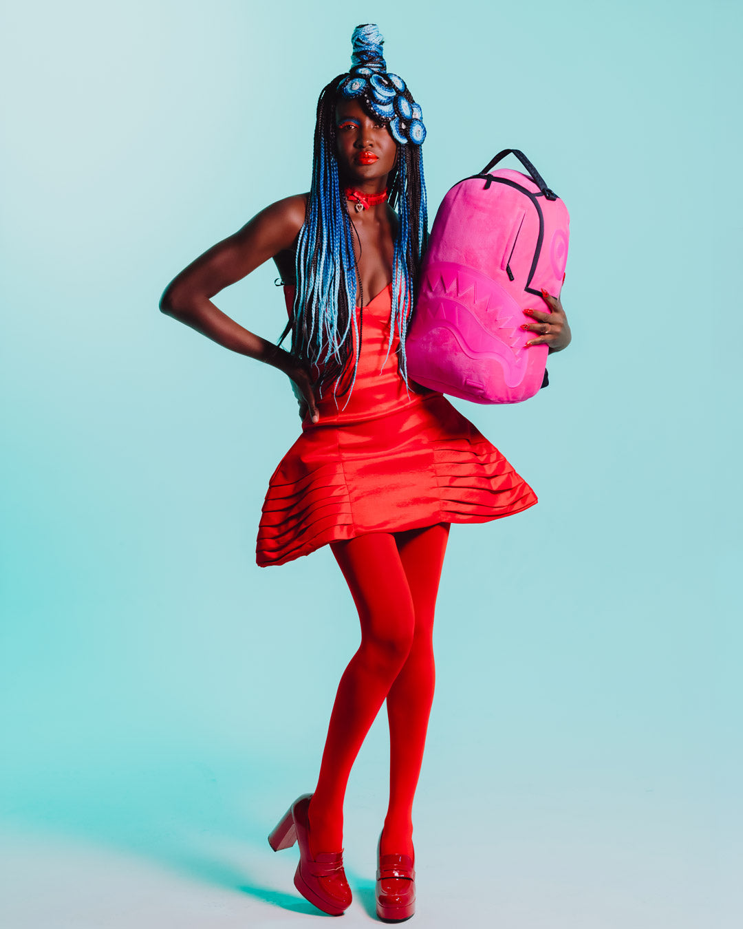 SPRAYGROUNDÂ® BACKPACK CANDY-RAVER SHARK BACKPACK