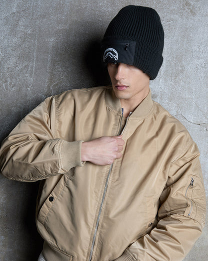 SPRAYGROUND® HAT BLACK POCKET BEANIE