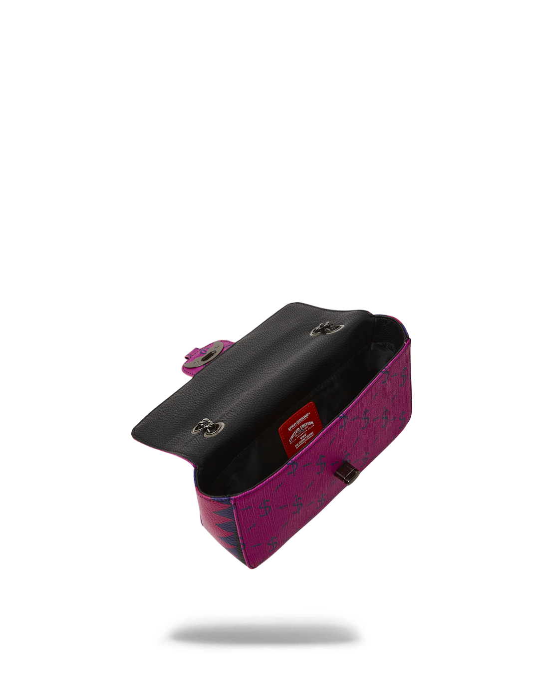 SPRAYGROUND® HANDBAG $NAPDRAGON GOLD CHAIN SHARK HANDBAG