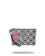 SPRAYGROUND® POUCHETTE POODLE CHECK RON ENGLISH COLLAB POUCHETTE