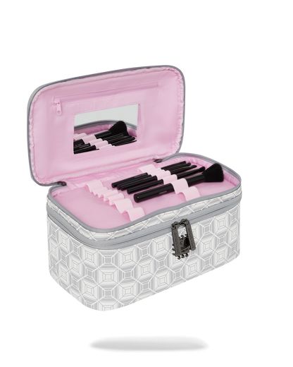 SPRAYGROUND® TOILETRY A.I.8 AFRICAN INTELLIGENCE BOOKED & BUSY COSMETIC CASE