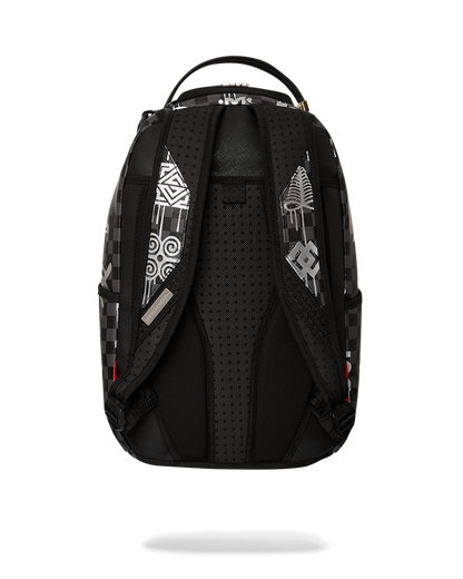 SPRAYGROUND® BACKPACK A.I.8 AFRICAN INTELLIGENCE SHARKGLYPHS BACKPACK