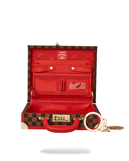 SPRAYGROUND® BRIEFCASE TAKEOVER THE THRONE ATTACHÉ HANDCUFF BRIEFCASE