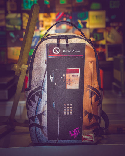 SPRAYGROUND® BACKPACK EXIT PAY PHONE BACKPACK