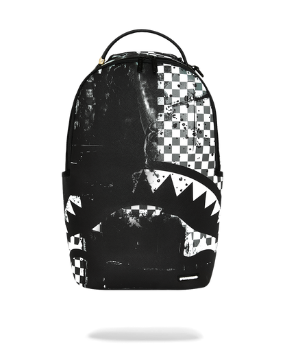 SPRAYGROUNDÂ® BACKPACK PAINTED OVER CHECK BACKPACK