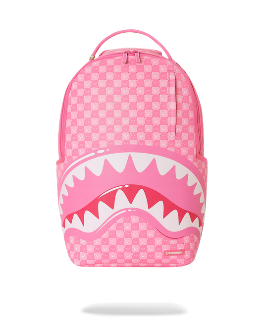 SPRAYGROUNDÂ® BACKPACK PINK NEW CHECK FACES BACKPACK
