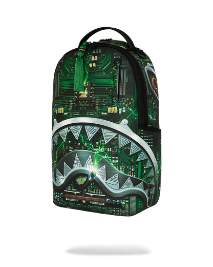 SPRAYGROUND® BACKPACK A.I. AFRICAN INTELLIGENCE REWIRED & INSPIRED BACKPACK - SANDFLOWER COLLAB