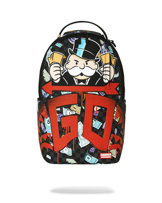SPRAYGROUND® BACKPACK MONOPOLY GO SHARKMOUTH STENCIL BACKPACK