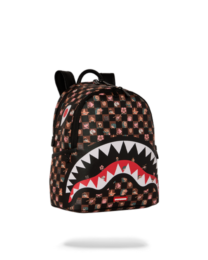 SPRAYGROUND® BACKPACK PEEKING CHARACTERS REMIX SAVAGE BACKPACK