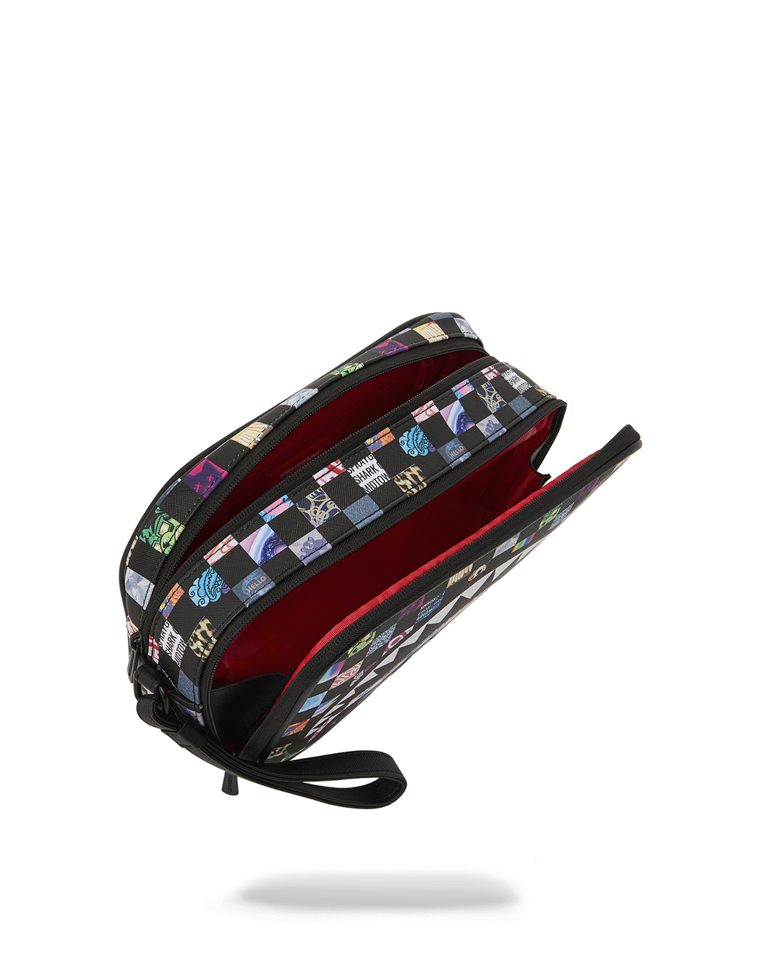 SPRAYGROUND® TOILETRY CRAZY CHECK TOILETRY BRICK