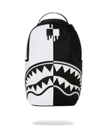 SPRAYGROUND® BACKPACK SHARK CENTRAL BLACK AND WHITE STENCIL BACKPACK