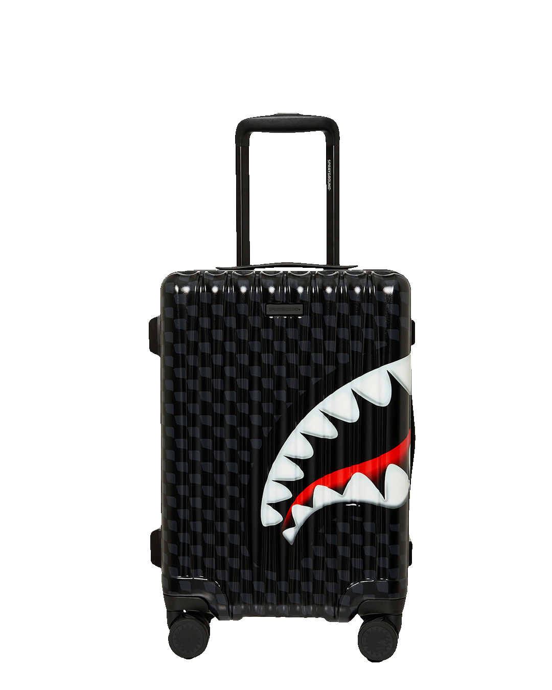 SPRAYGROUND® LUGGAGE SHARKS IN PARIS BALLOON BLACK CARRY-ON LUGGAGE