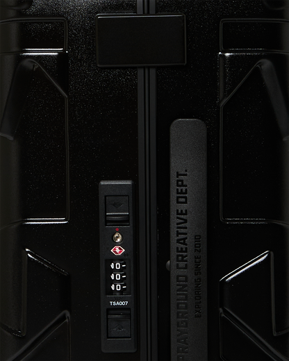 SPRAYGROUND® LUGGAGE THE GOLDEN FANG SHARK CARRY-ON LUGGAGE
