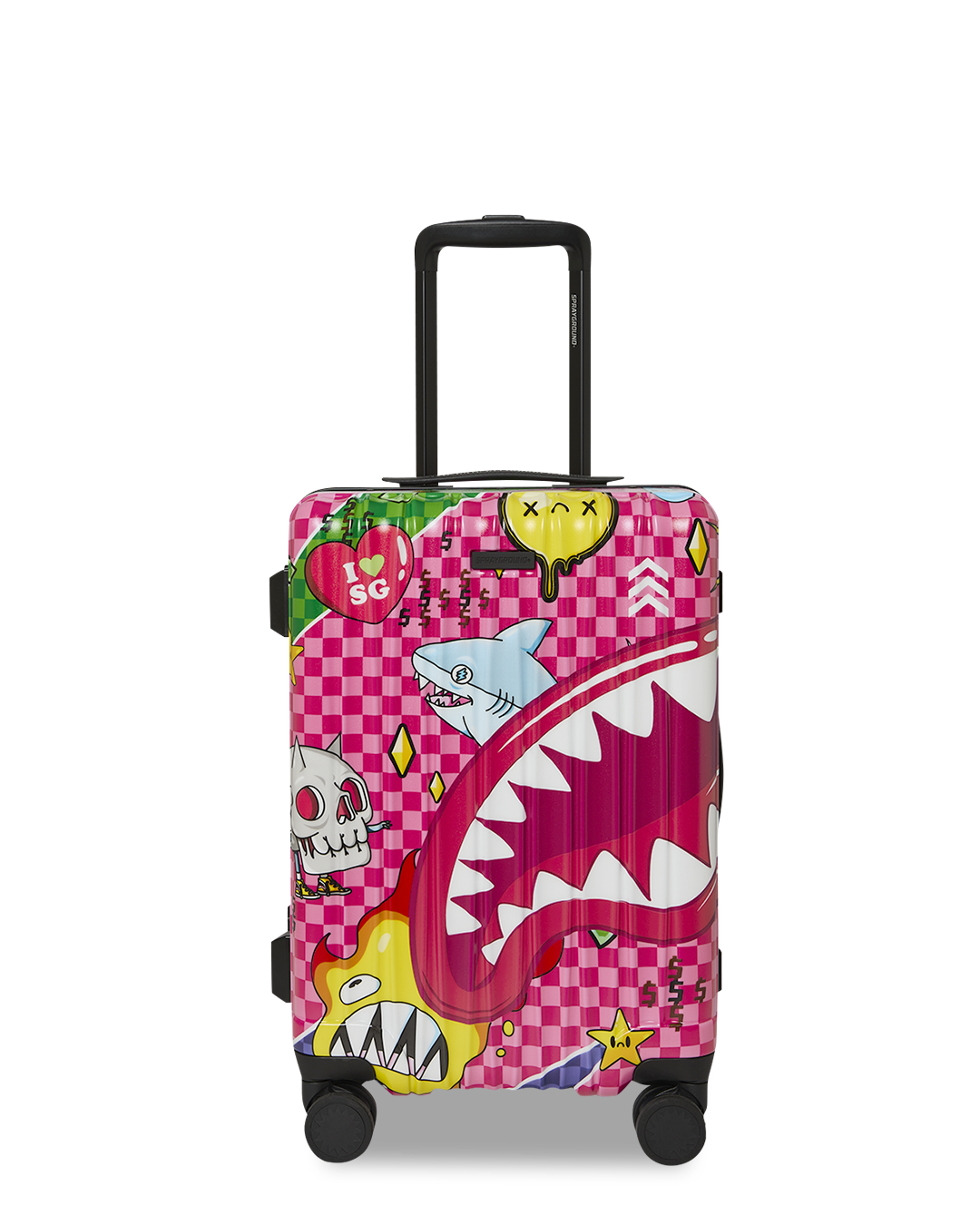 SPRAYGROUND® LUGGAGE KAWAII CHAOS CARRY-ON LUGGAGE