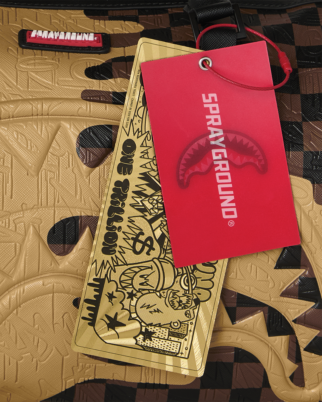 SPRAYGROUND® DUFFLE DESIGNER DRIP EFFECT MINI DUFFLE