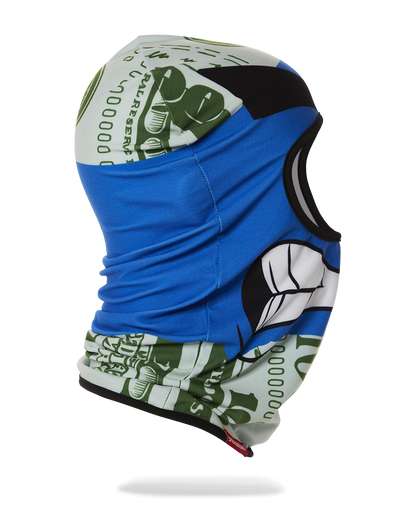 SPRAYGROUND® SKI MASK BIG MONEY BOY FACE BLUE SKI MASK