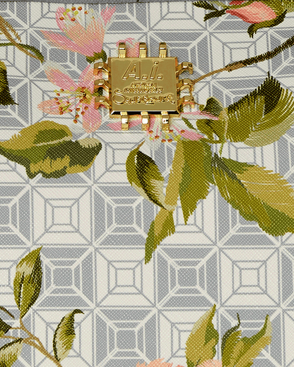 SPRAYGROUND® TOTE A.I. AFRICAN INTELLIGENCE ELEGANT ENERGY TOTE - SANDFLOWER COLLAB