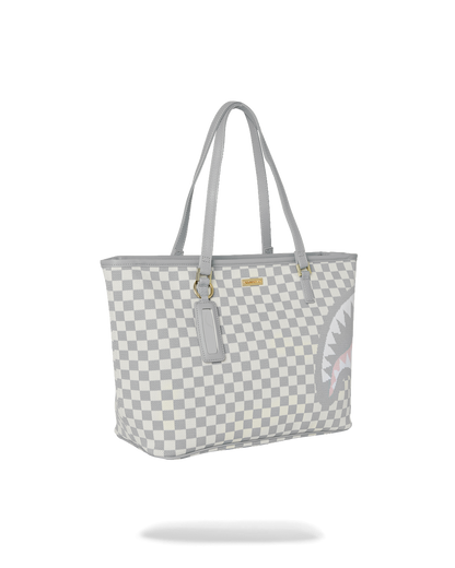 SPRAYGROUND® TOTE KNIT SHARKS IN PARIS IN CREAM TOTE