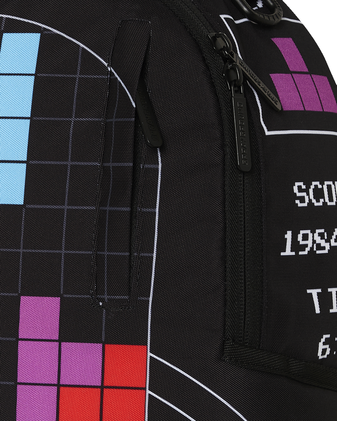 SPRAYGROUND® BACKPACK TETRIS WITH DIABLO AND MONEY BEAR BACKPACK